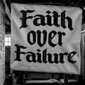 Faith Over Failure Christian Graphic Tee