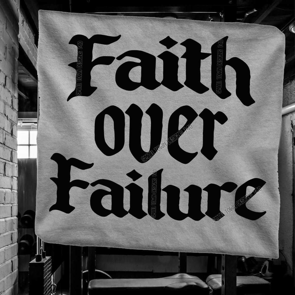 Faith Over Failure Christian Graphic Tee