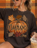 Fall Pumpkin Nurse Shirt