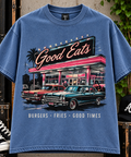 Good Eats Vintage Diner Oversized Tee