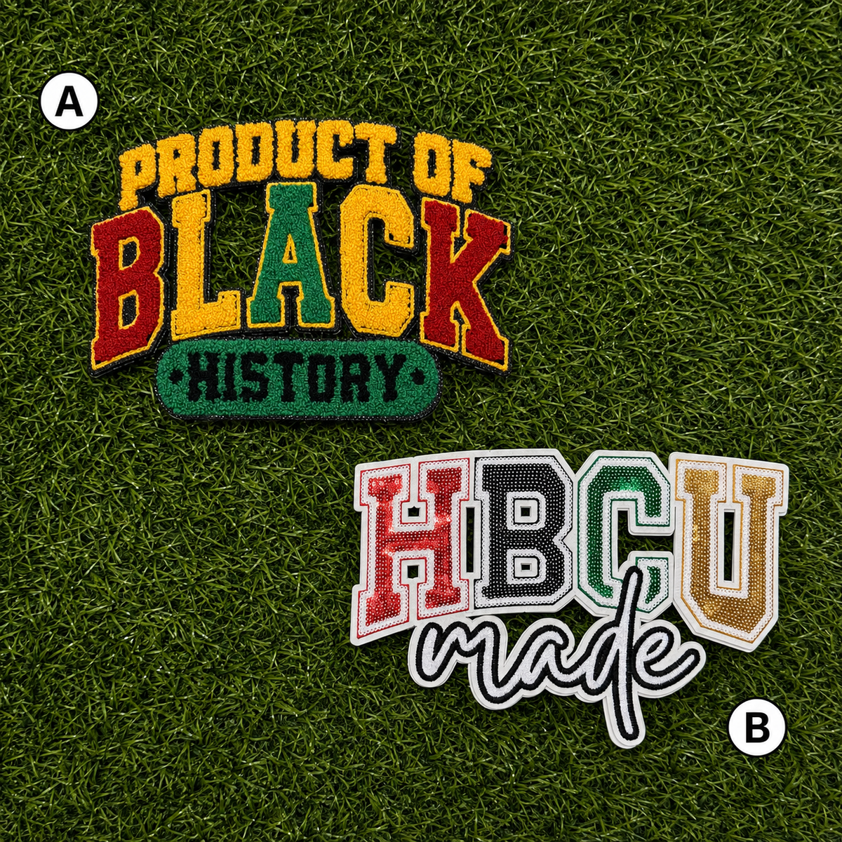 Product of Black History Chenille Iron-On Patch