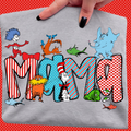 Mama Storybook Characters Graphic Tee
