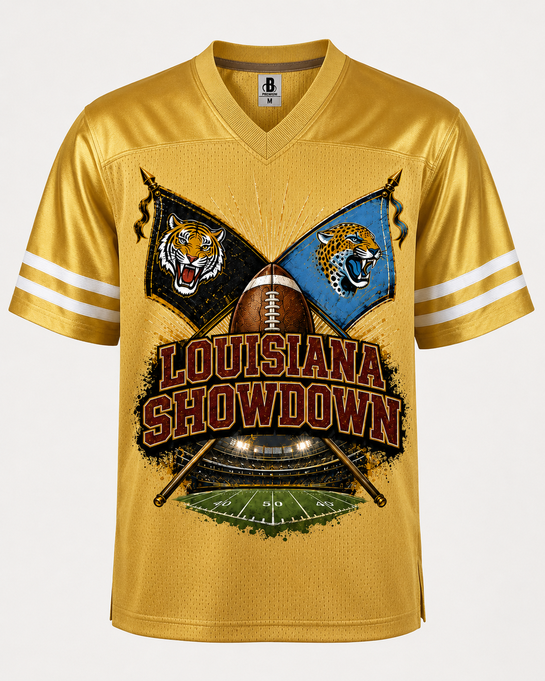 Louisiana Showdown Football Spirit Tee & Jersey