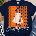 Custom Senior Class of 2027 Photo Tee