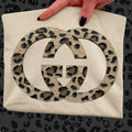 Leopard Designer-Inspired GG Graphic Tee