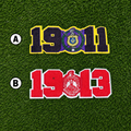 Greek Legacy 1911 & 1913 Iron-On Patch Collection