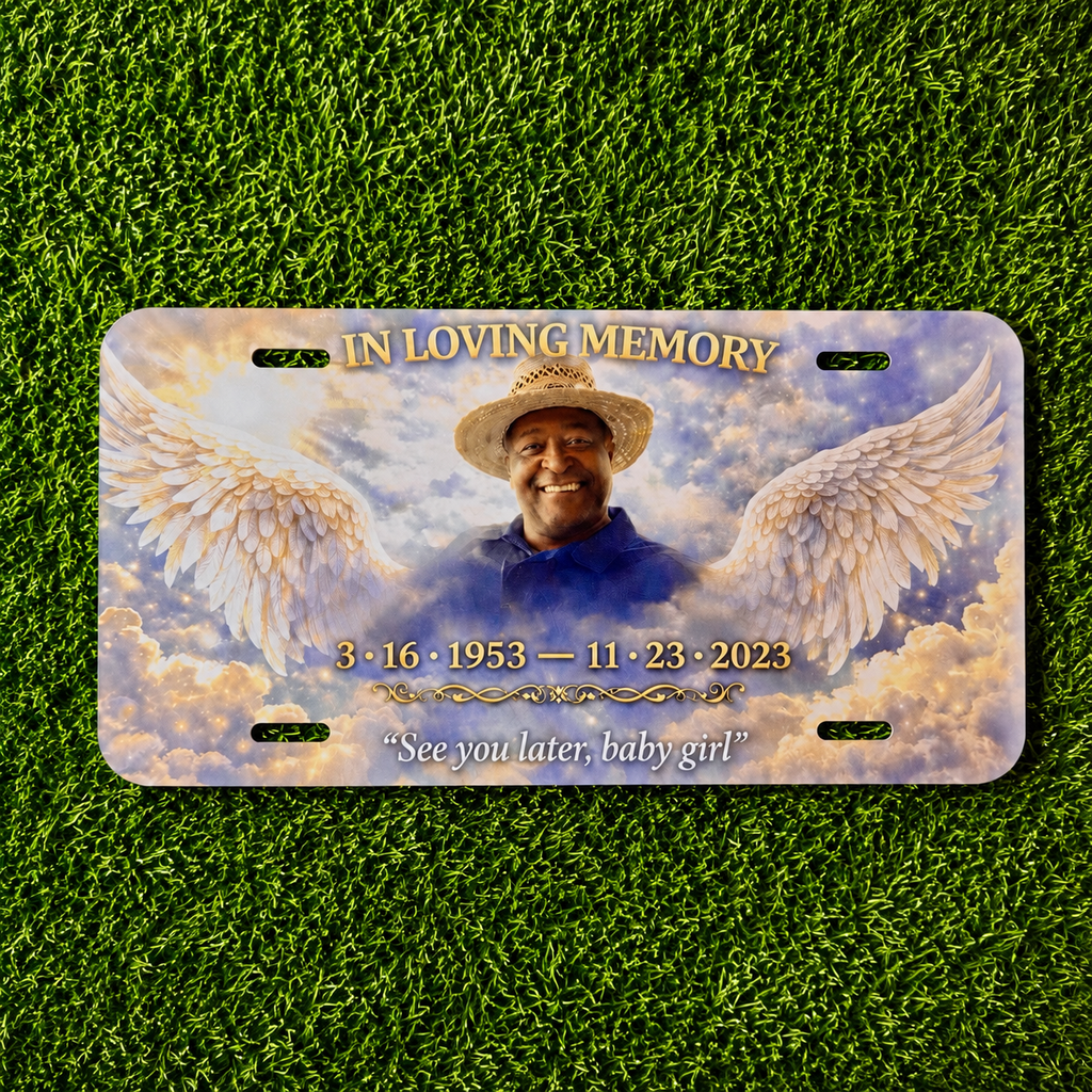 Custom Personalized License Plate