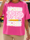 SPED Pencil Graphic Tee