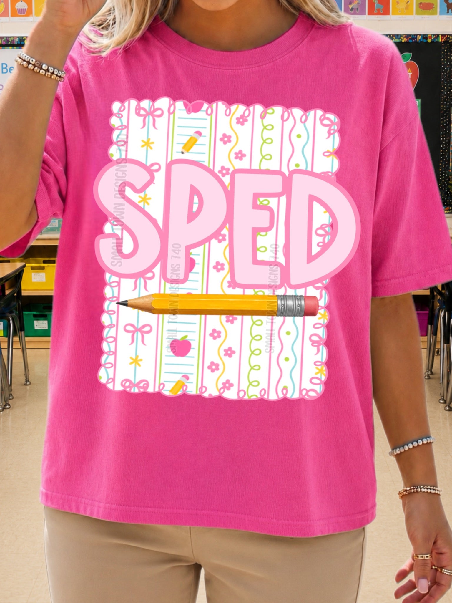 SPED Pencil Graphic Tee