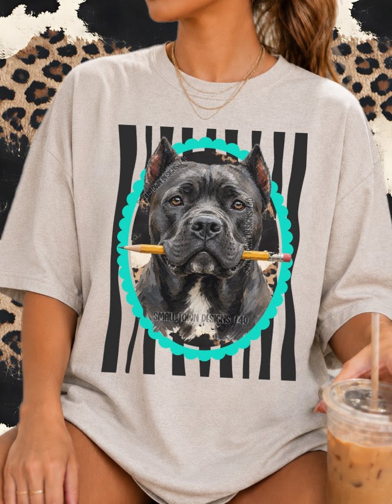Pencil Pup Graphic Tee