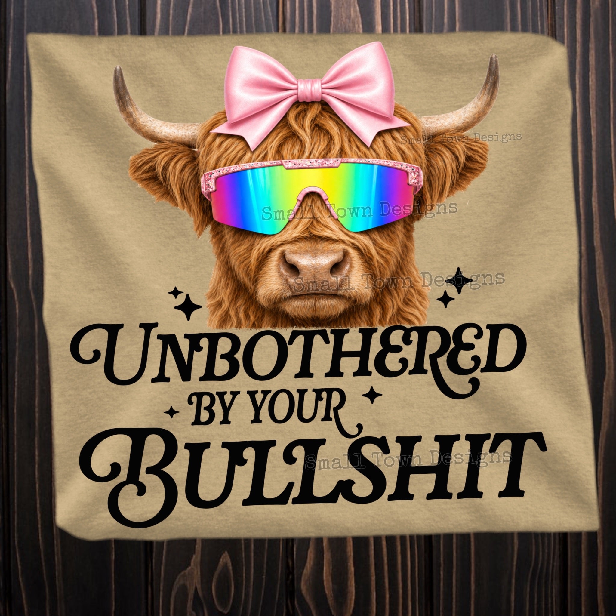 Unbothered by Your Bull Graphic Tee