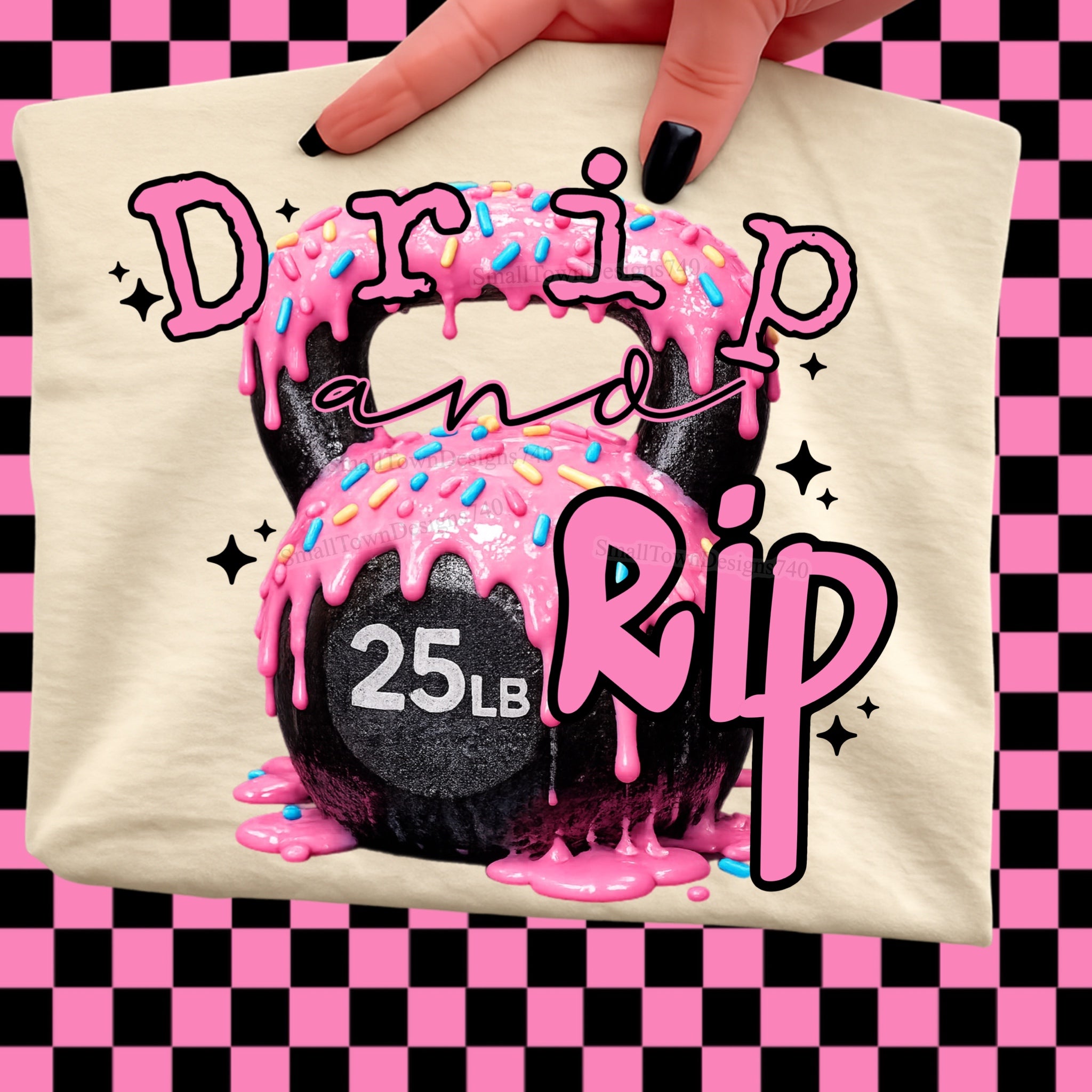 Drip and Rip Fitness Graphic Tee