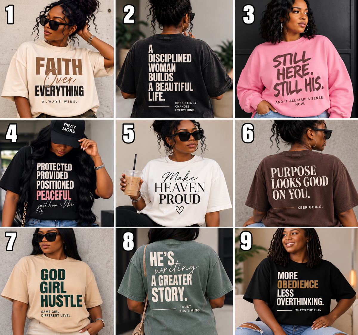 Faith & Purpose Graphic Tees