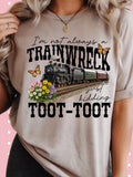 Trainwreck Toot-Toot Graphic Tee