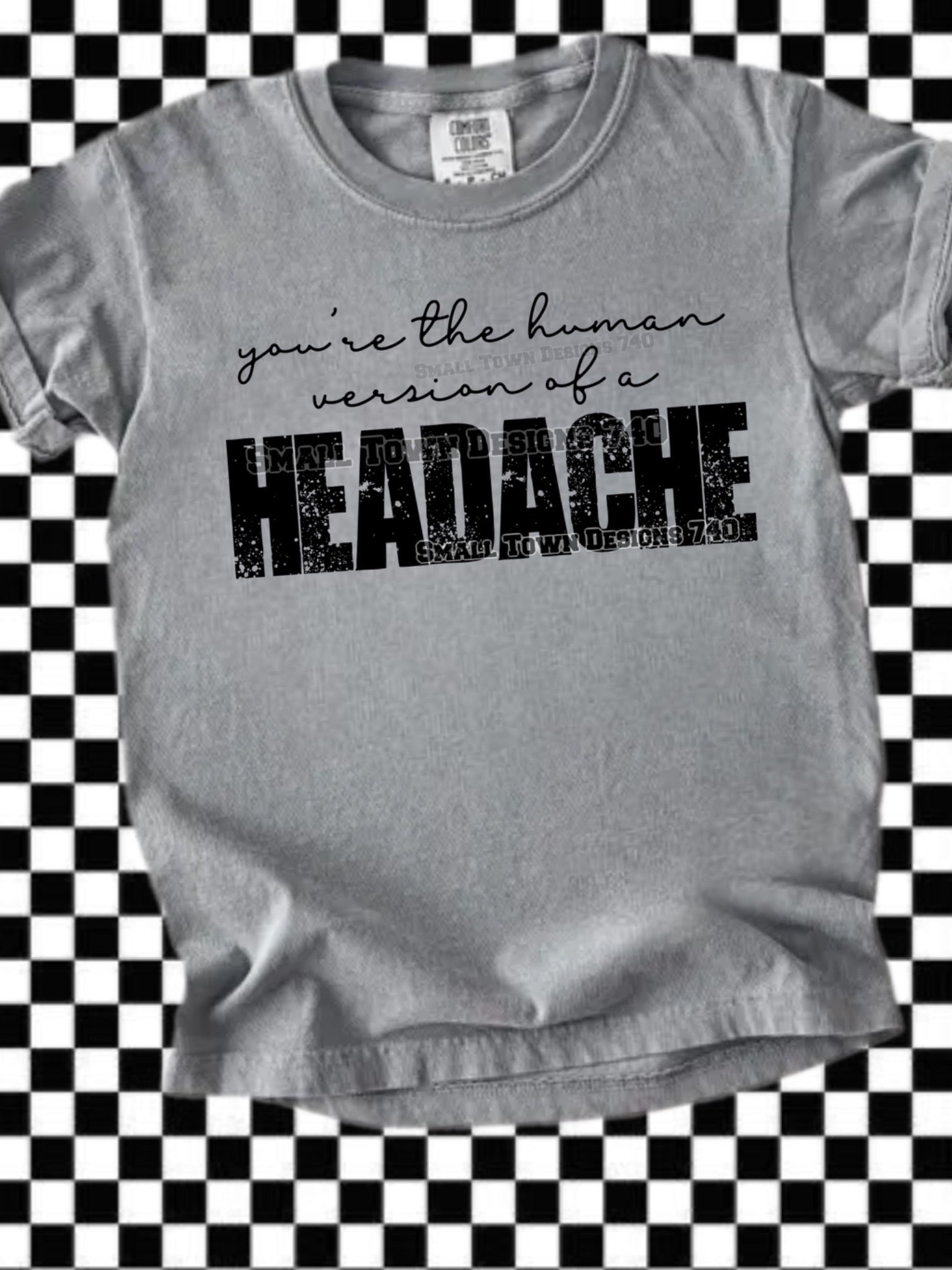 Human Version of a Headache Graphic Tee
