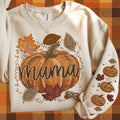 Personalized Fall Mama Pumpkin Sweatshirt