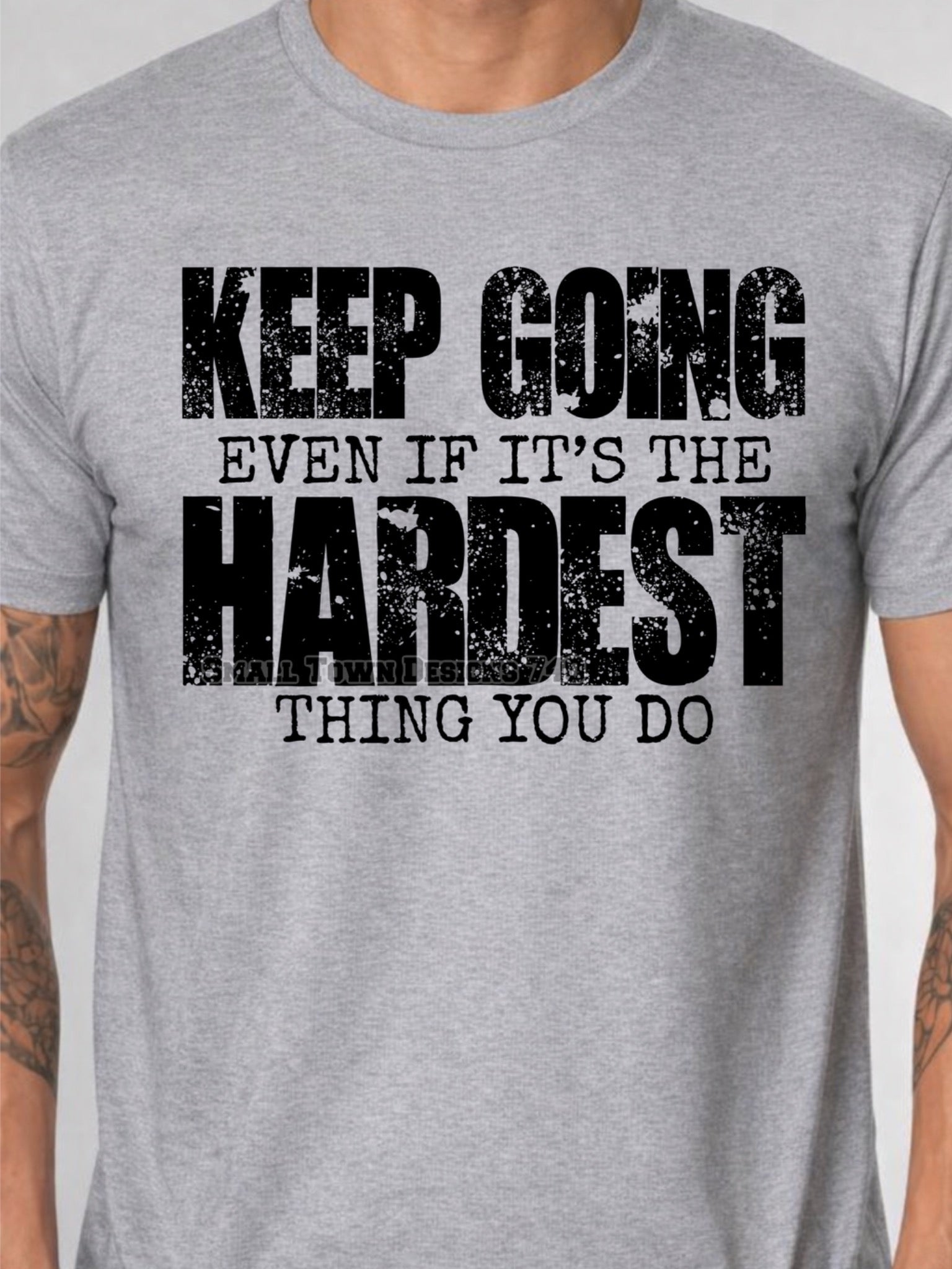Keep Going Motivational Graphic Tee