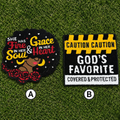Faith, Fire & Favor Iron-On Patch Collection