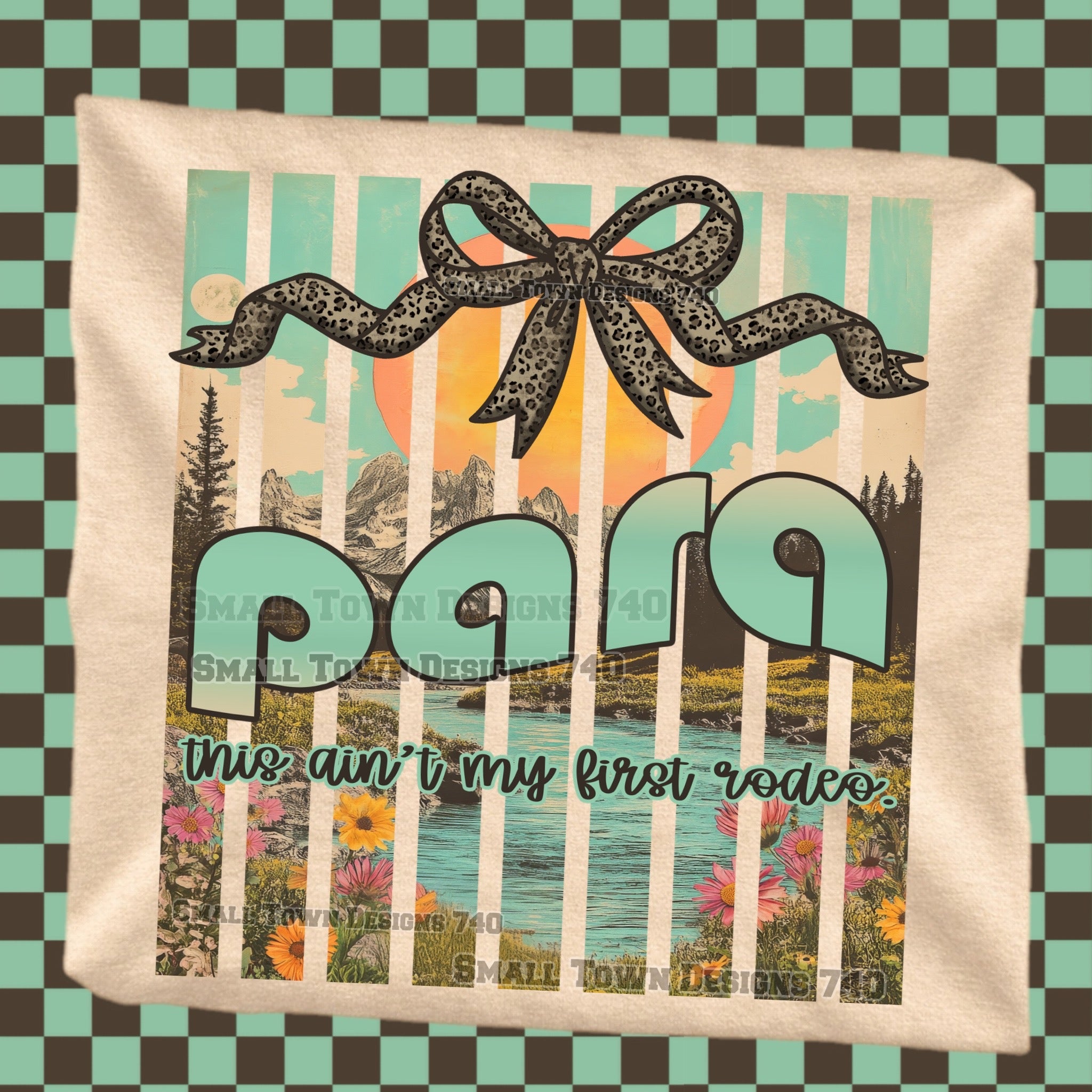 Mama First Rodeo Graphic Tee