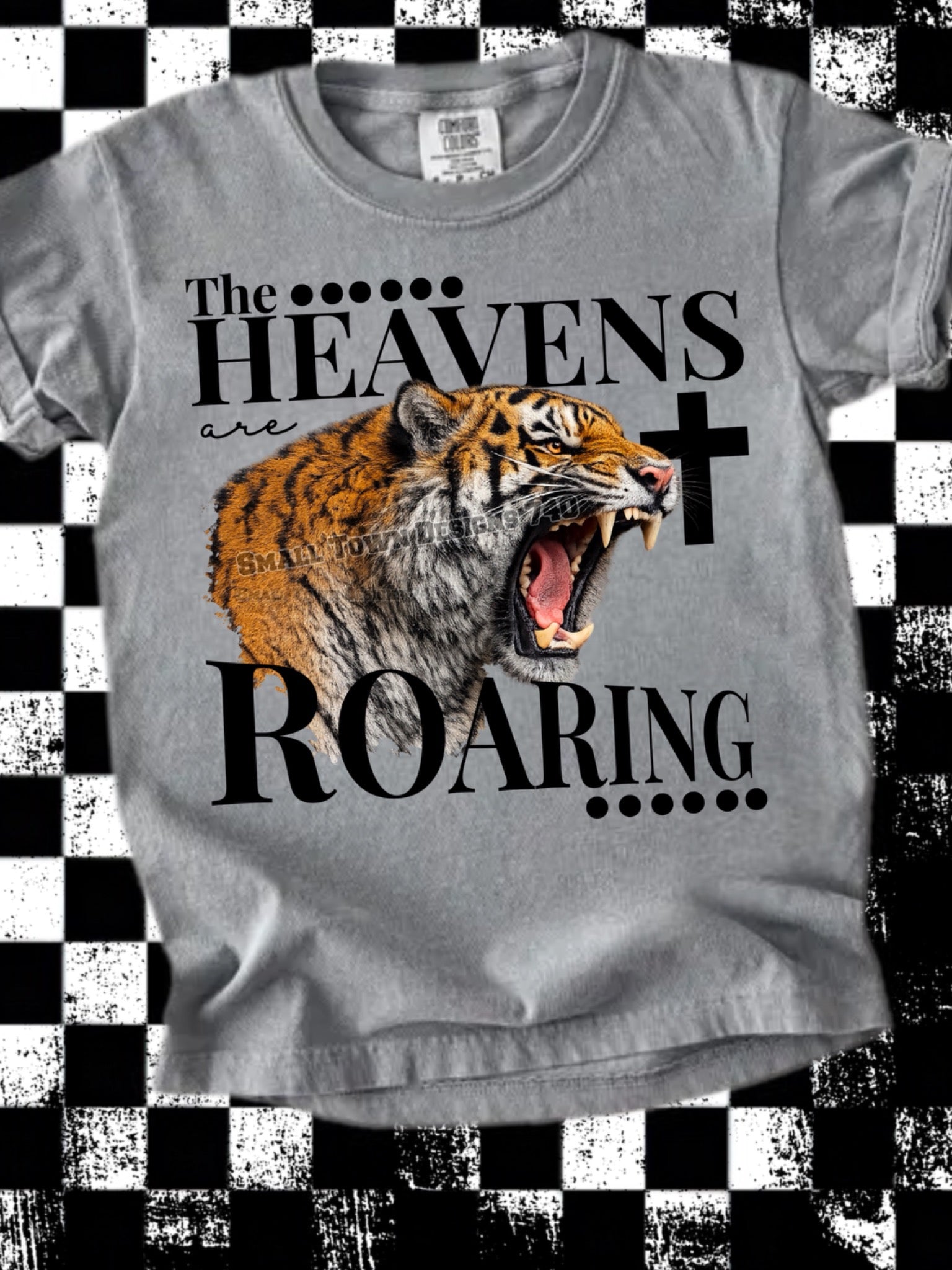 The Heavens Are Roaring Christian Graphic Tee