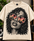 Sunset Shades Oversized Tee