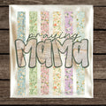 Praying Mama Floral Christian Graphic Tee
